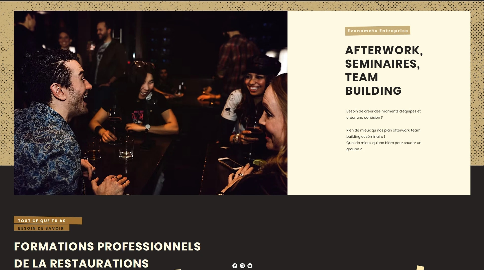Site web BeerBeer — réalisation Chill Studio