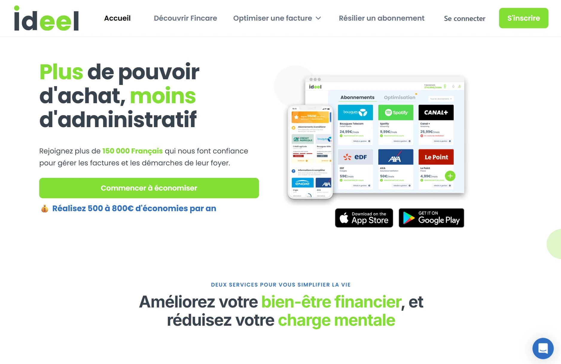 Site web Ideel — réalisation Chill Studio